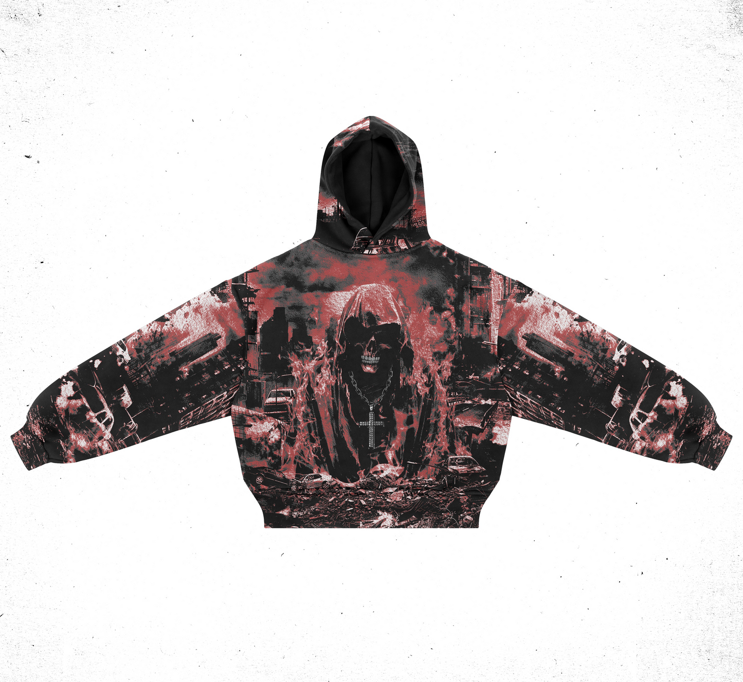 "DOOMSDAY" All Over Print Hoodie